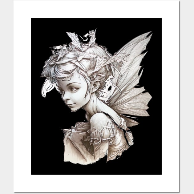 Tinker Bell Wall Art by YeCurisoityShoppe